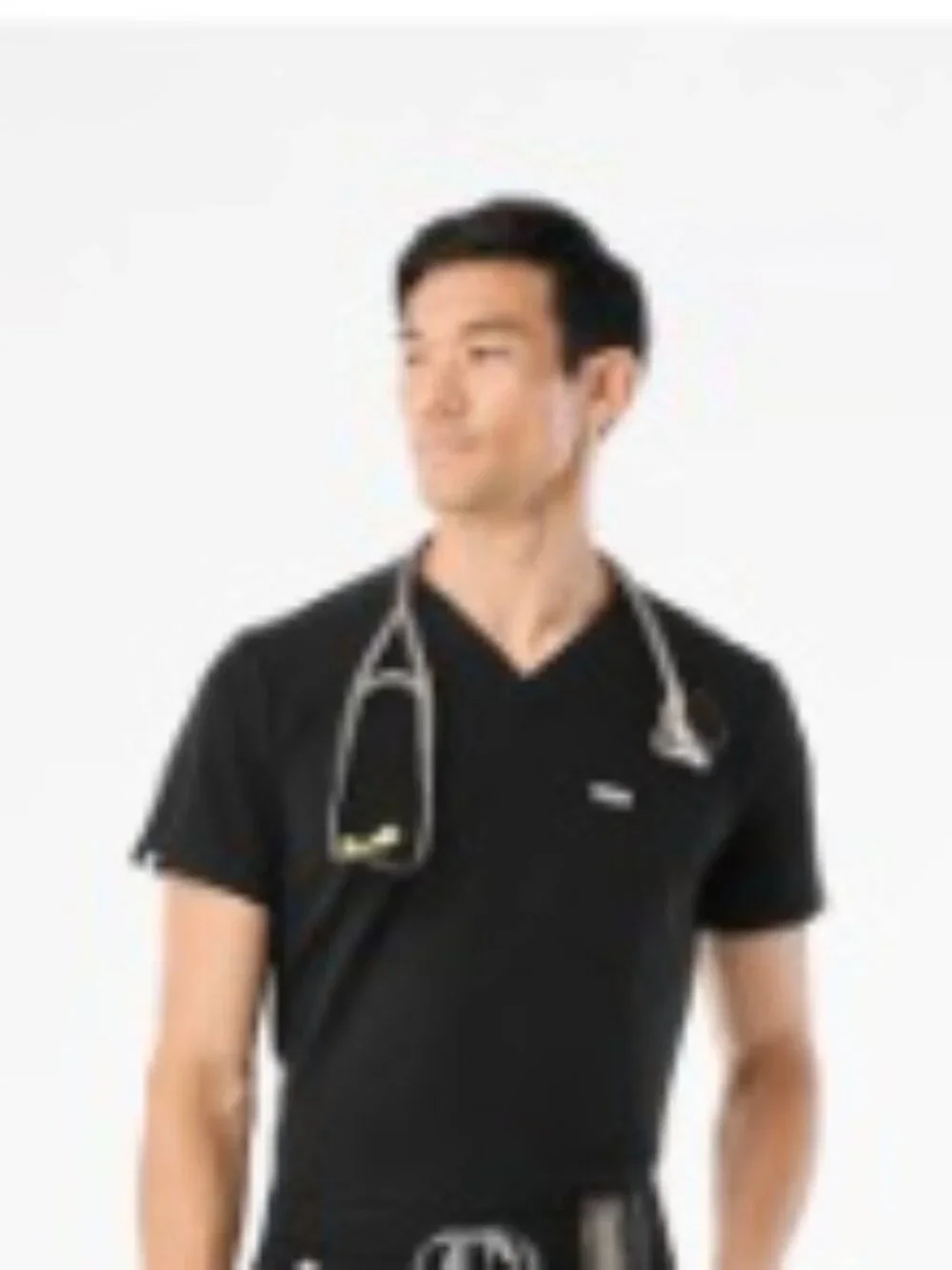 FIGS Leon Scrub Top & Axim Cargo Men’s FIONx Soft Stretch Scrub Set Pant Large
